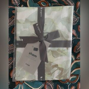 West Elm Organic Sateen Canopy Duvet King Sham